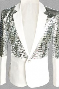 White Circus Performer Jacket - Delux Vintage Circus